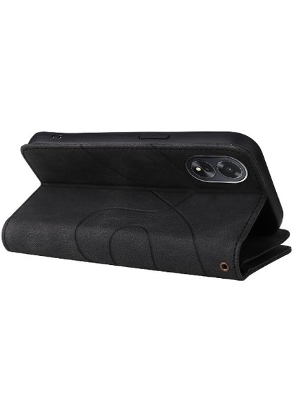 Oppo A38 4g Için KILIF/A18 Dokuz Kart Yuvaları Fermuar Cüzdan Tarzı Kickstand (Yurt Dışından)
