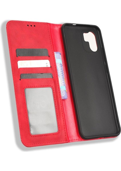 Xiaomi Redmi A2 Pu Deri Cüzdan Manyetik Kapatma Için Kılıf (Yurt Dışından)