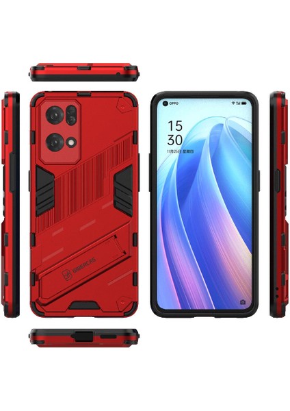 Oppo Oppo 7 Pro 5g Koruyucu Kapak Için Kılıf Kickstand Sağlam Askeri (Yurt Dışından) indirimleri