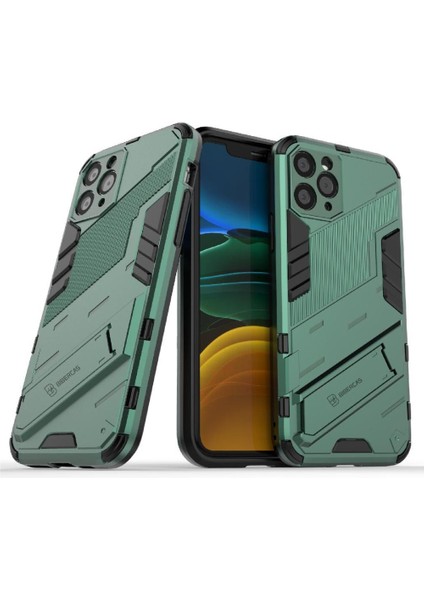Iphone 12 Için Sağlam Askeri Kickstand Koruyucu Kapak (Yurt Dışından)
