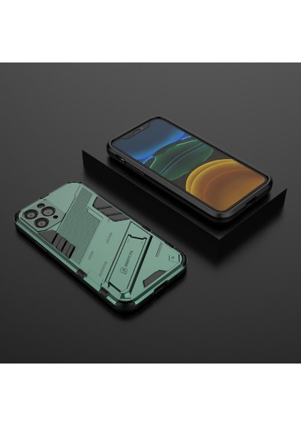 Iphone 12 Için Sağlam Askeri Kickstand Koruyucu Kapak (Yurt Dışından) modelleri