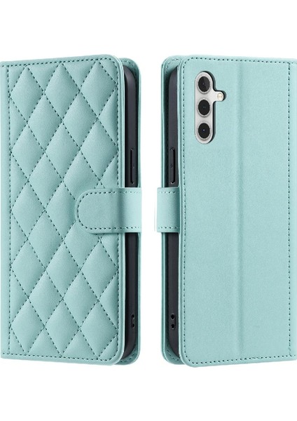 Telefon Kılıfı Için Samsung Galaxy A15 4g/5g Kart Yuvaları Tutucu El Kayışı Flip (Yurt Dışından)