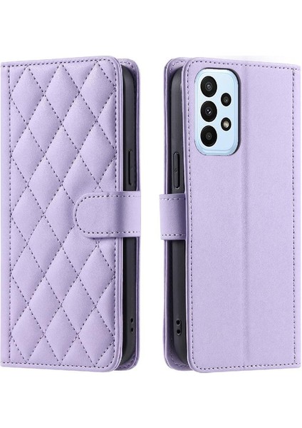 Telefon Kılıfı Için Samsung Galaxy A52S Kart Yuvaları Tutucu Kafes Flip Folio (Yurt Dışından)