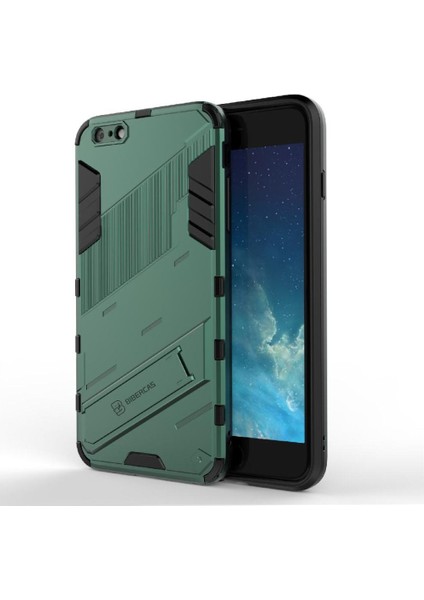 Iphone 6 Için Kılıf Artı Koruyucu Kapak Sağlam Askeri Kickstand (Yurt Dışından)