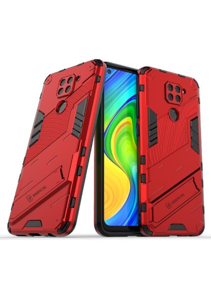 Xiaomi Redmi Not 9 Için Sağlam Askeri Koruyucu Kapak Kickstand (Yurt Dışından)