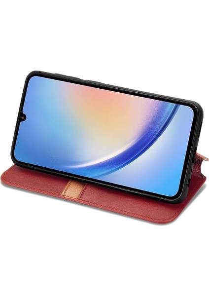 Samsung Galaxy A34 5g Için Kılıf Kapak Çevirin Cüzdan Fonksiyonu Zarif Kılıf (Yurt Dışından) indirimleri