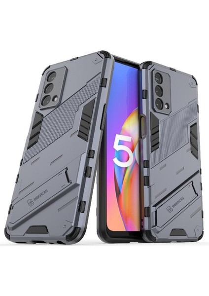 Oppo A93 5g Koruyucu Kapak Için Kılıf Kickstand Sağlam Askeri (Yurt Dışından)