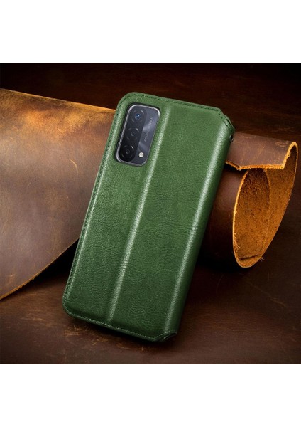 Oppo A93 5g Için Kılıf Kapak Çevirin Cüzdan Fonksiyonu Zarif Iş Tasarımı (Yurt Dışından) fiyatları