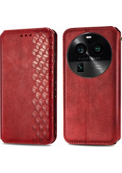 Oppo Bulmak Için Kılıf X6 Pro Zarif Iş Moda Tasarım Deri Kılıf (Yurt Dışından)