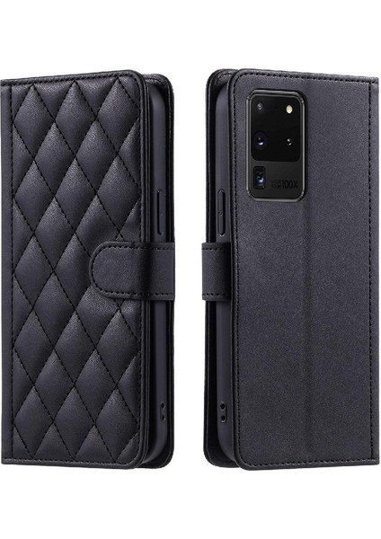 Samsung Galaxy S20 Ultra Kart Yuvaları Için Telefon Kılıfı Tutucu Kafes Manyetik (Yurt Dışından)