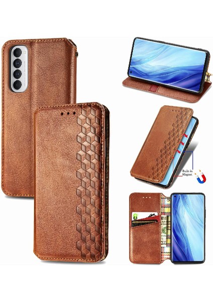 Oppo Oppo 4 Pro 4g Için Kılıf Kapak Çevirin Deri Kılıf Cüzdan Fonksiyonu (Yurt Dışından)