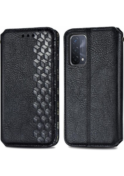 Oppo A93 5g Için Kılıf Kapak Çevirin Cüzdan Fonksiyonu Zarif Iş Tasarımı (Yurt Dışından)