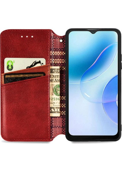 Blackview A53 Moda Tasarım Kılıf Için Kılıf Cüzdan Fonksiyonu Çevirin (Yurt Dışından)