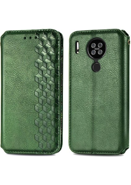 Blackview A80/A80S Cüzdan Fonksiyonu Için Kılıf Moda Tasarım Deri Çanta (Yurt Dışından)