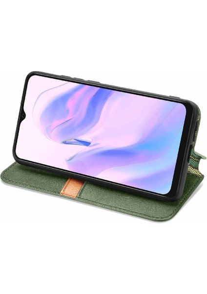 Blackview A70 Zarif Iş Deri Çanta Cüzdan Fonksiyonu Için Kılıf (Yurt Dışından)