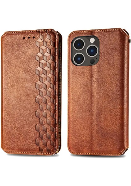 Apple IPhone 14 Pro Kılıf Için Kılıf Zarif Iş Kapak Çevirin (Yurt Dışından)