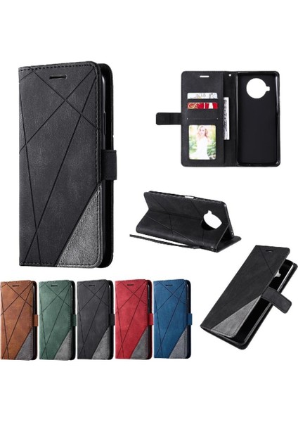 Xiaomi 10T Lite Için Pu Deri Cüzdan Çevir Folio Darbeye Kart (Yurt Dışından)