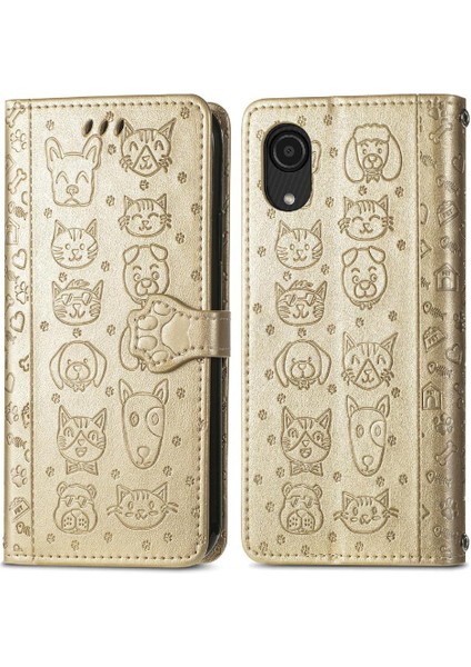 Samsung Galaxy A03 Çekirdek Kılıf Için Kılıf Kısa Kayış Darbeye Çevir (Yurt Dışından)