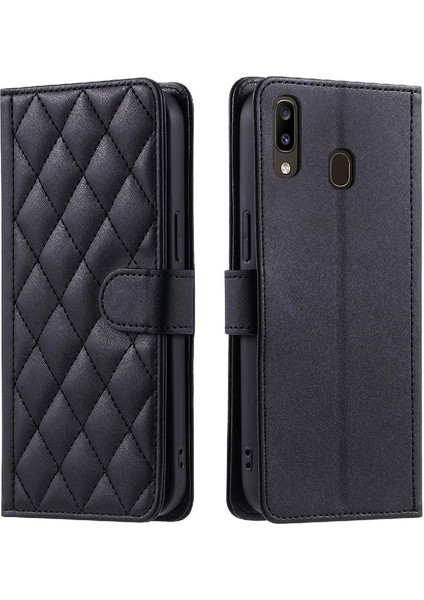 Samsung Galaxy A40 El Kayışı Flip Folio Cüzdan Kart Için Telefon Kılıfı (Yurt Dışından) indirimleri