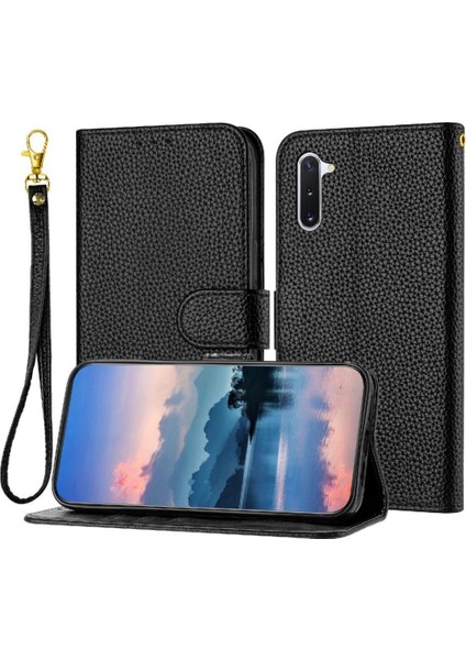 BDT Boutique Samsung Galaxy Not 10 Için Telefon Kılıfı Cüzdan Kart Yuvaları Tutucu Flip Folio (Yurt Dışından)