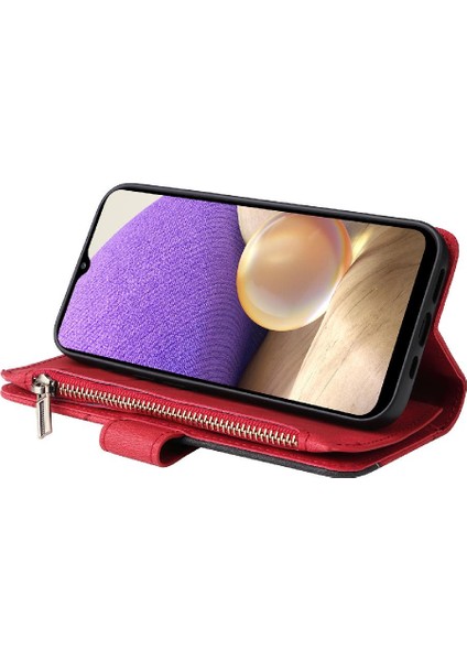 Kart Yuvası Standı Kickstand Koruyucu ile Samsung Galaxy A32 5g Için Kılıf (Yurt Dışından) fırsatları