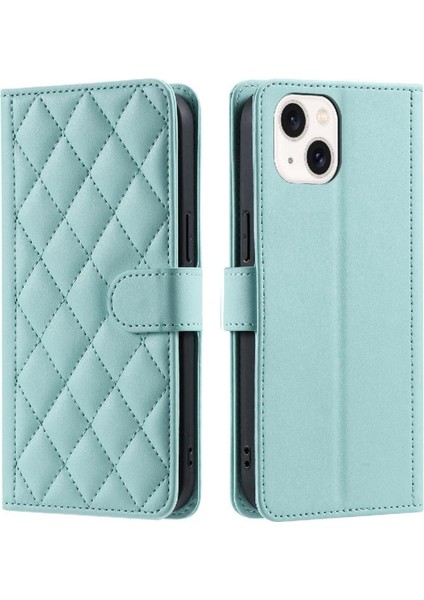 Iphone 13 Için Telefon Kılıfı Kafes Kart Yuvaları Tutucu Flip Folio Cüzdan El (Yurt Dışından)
