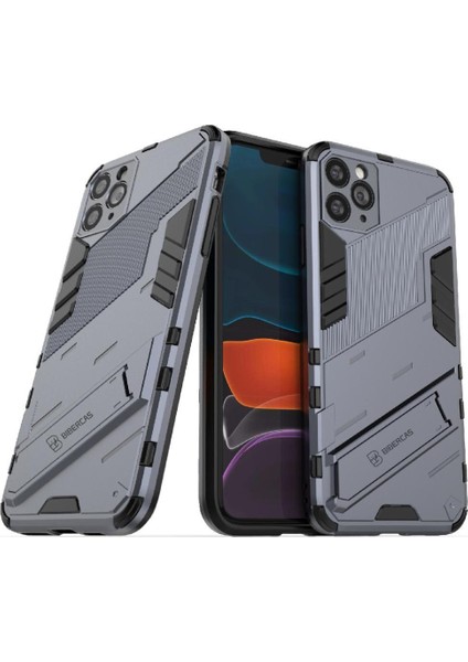 Iphone 11 Için Kılıf Pro Max Koruyucu Kapak Kickstand Sağlam Askeri (Yurt Dışından)