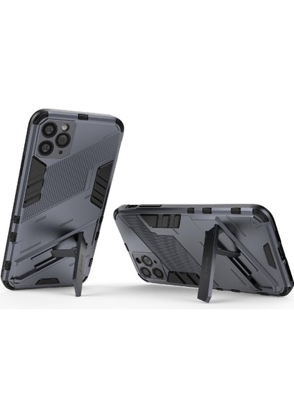 Iphone 11 Için Kılıf Pro Max Koruyucu Kapak Kickstand Sağlam Askeri (Yurt Dışından)