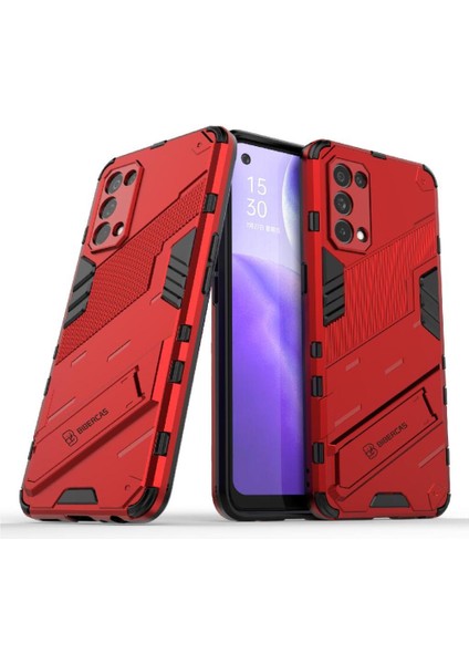 Oppo Oppo 5 5g Koruyucu Kapak Için Kılıf Kickstand Sağlam Askeri (Yurt Dışından)