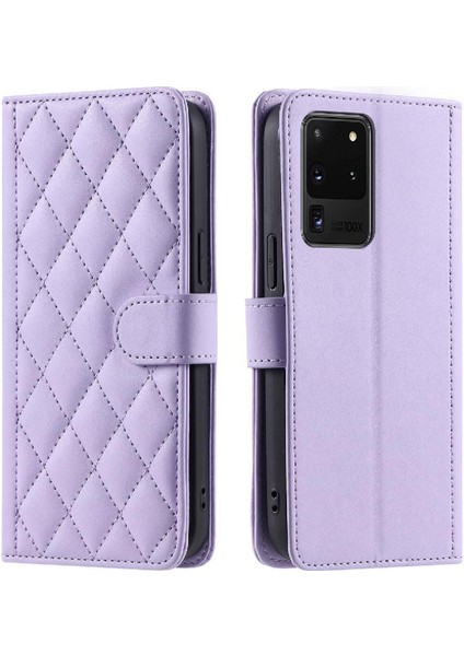 Samsung Galaxy S20 Ultra Kart Yuvaları Için Telefon Kılıfı Tutucu Kafes Manyetik (Yurt Dışından)