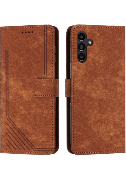 Samsung Galaxy A35 5g Kart Ekleme Darbeye Kapak Kapak Pu (Yurt Dışından)