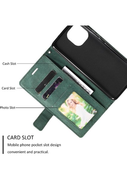 Xiaomi 11 Için Kılıf Cüzdan Flip Folio Pu Deri Manyetik Kart Tutucu (Yurt Dışından) fırsatları