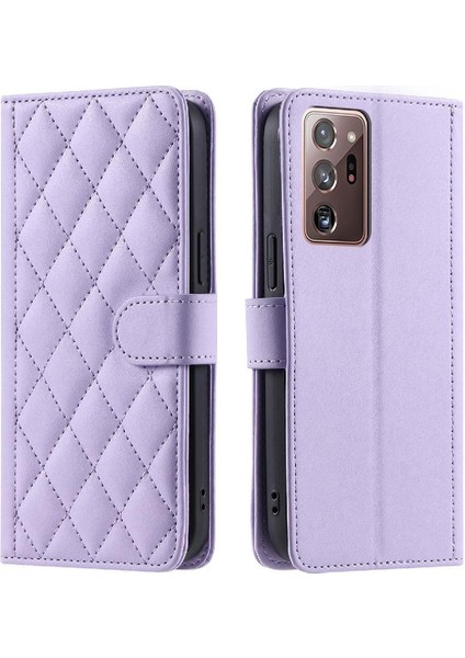 Samsung Galaxy Not 20 Için Telefon Kılıfı Ultra Kafes Flip Folio Cüzdan (Yurt Dışından)