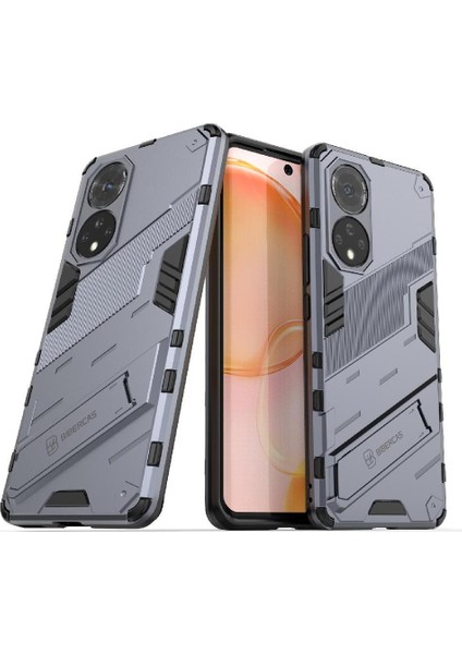 Onur Için Kılıf 50 5g Koruyucu Kapak Kickstand Sağlam Askeri (Yurt Dışından)