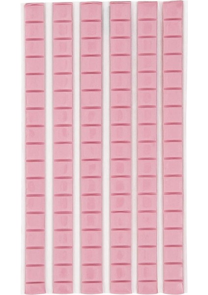 96 Adet Yapışkanlı Poster Yapışkanlı Montajsız Tekrar Kullanılabilir & Çıkarılabilir Duvar Kasası (Pembe) (Yurt Dışından)
