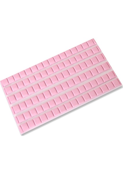 96 Adet Yapışkanlı Poster Yapışkanlı Montajsız Tekrar Kullanılabilir & Çıkarılabilir Duvar Kasası (Pembe) (Yurt Dışından)
