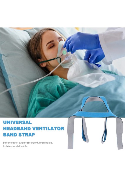 Cpap Için Evrensel Kafa Bandı Vantilatör Bant Kayışı (Yurt Dışından)