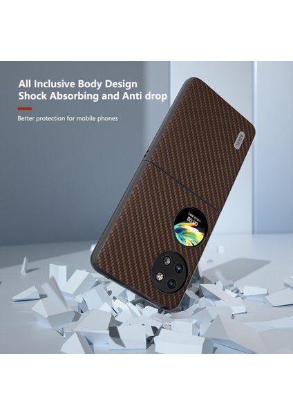 Huawei P60 Pocket Karbon Fiber Doku Anti-Çizelge (Yurt Dışından) fırsatları