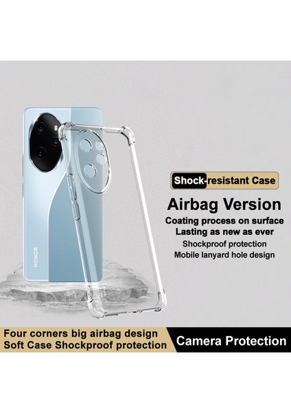 Honor 100 Pro 5g Şeffaf Kılıf Anti-Damla Yumuşak Tpu Telefon Arka Kapak (Yurt Dışından) fiyatları