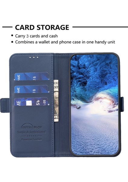 Honor X6A 4g Stand Deri Cüzdan Telefon Kapağı (Yurt Dışından)