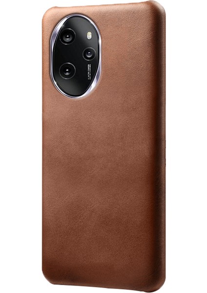 Honor 100 Pro 5g Şok Geçirmez Pu Deri Kaplamalı Pc Telefon Kapağı (Yurt Dışından)