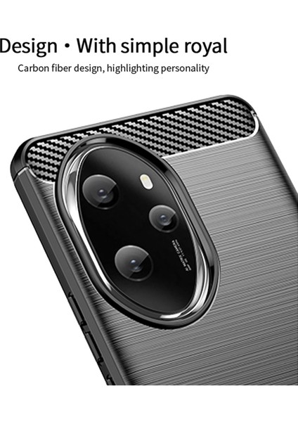 Honor 100 Pro 5g Tpu Kapağı Fırçalanmış Yumuşak Telefon Çantası (Yurt Dışından) modelleri