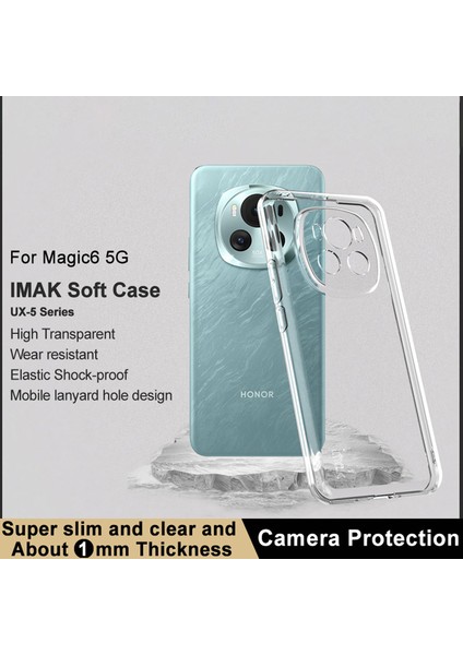 Honor Magic6 5g Ince Tasarım Açık Dava Anti-Drop Tpu Telefon Kapağı (Yurt Dışından) fiyatları