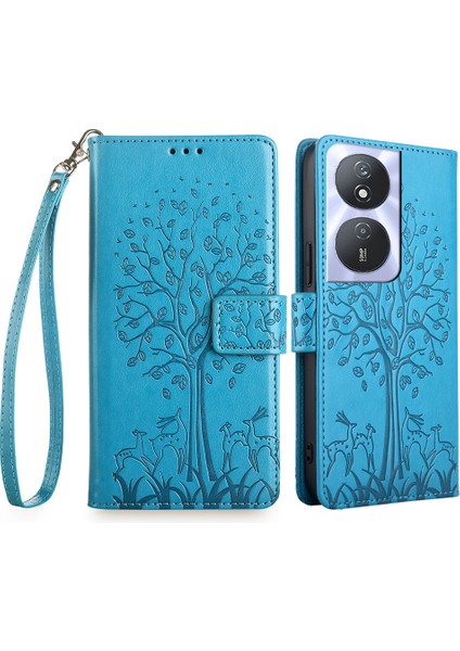 Honor Play 50 Plus 5g / Play 8t 5g Deri Telefon Cüzdan Kapağı (Yurt Dışından)