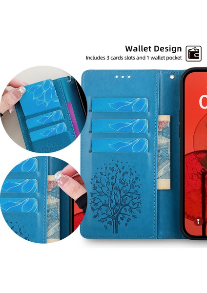 Honor Play 50 Plus 5g / Play 8t 5g Deri Telefon Cüzdan Kapağı (Yurt Dışından)