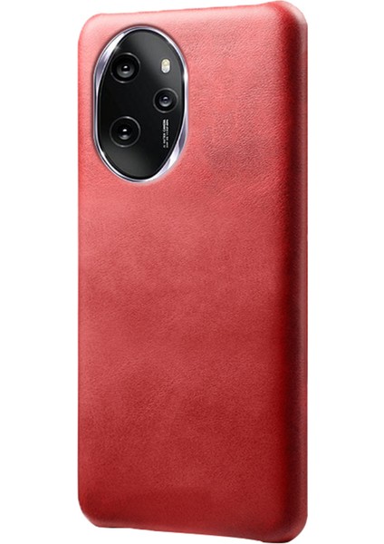 Honor 100 Pro 5g Şok Geçirmez Pu Deri Kaplamalı Pc Telefon Kapağı (Yurt Dışından)