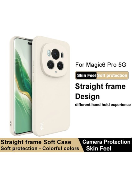 Honor Magic6 Pro 5g Düz Edge Yumuşak Tpu Telefon Kabuğu (Yurt Dışından)