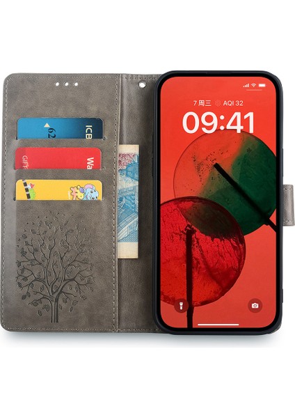 Honor Play 50 Plus 5g / Play 8t 5g Deri Telefon Cüzdan Kapağı (Yurt Dışından)