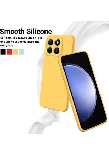 Honor X8B 4g Sıvı Silikon Ince Fit Telefon Koruyucu Kabuk (Yurt Dışından) fırsatları