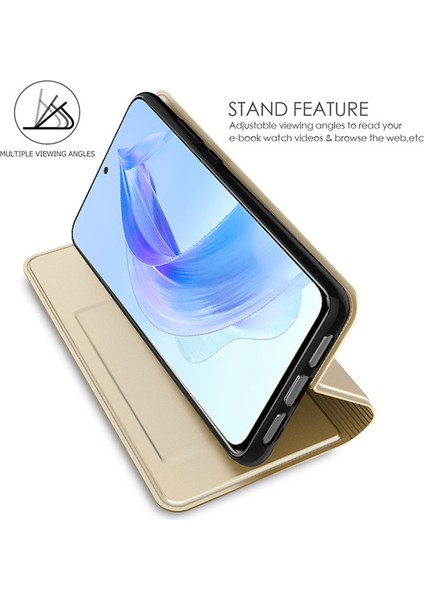 Huawei Nova 11 Se Pu Deri Kart Yuvası Stand Telefon Kapağı (Yurt Dışından)